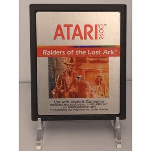 Raiders of the Lost Ark - Atari 2600 - OEM Original Game Cartridge - Tested